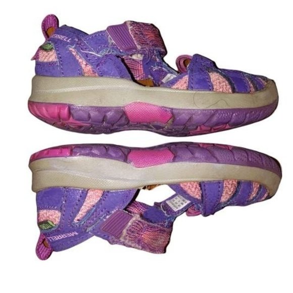 Merrell Purple & Pink Hydro Mon Jr 2.0 Size 6 M - Picture 3 of 6
